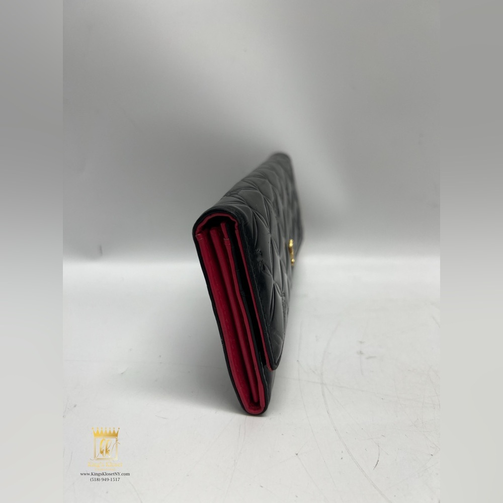MCM Quilted Patent Leather Wallet - Picture 2 of 14